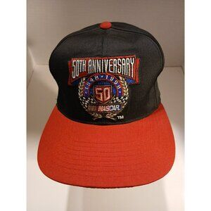 VTG 98’ NASCAR 50th Anniversary Chase Authentics Snapback Hat Embroidered Cap H3